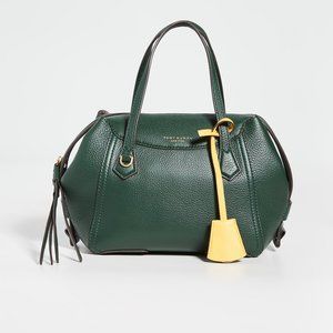 Tory Burch Women's Perry Small Satchel, Pine Green